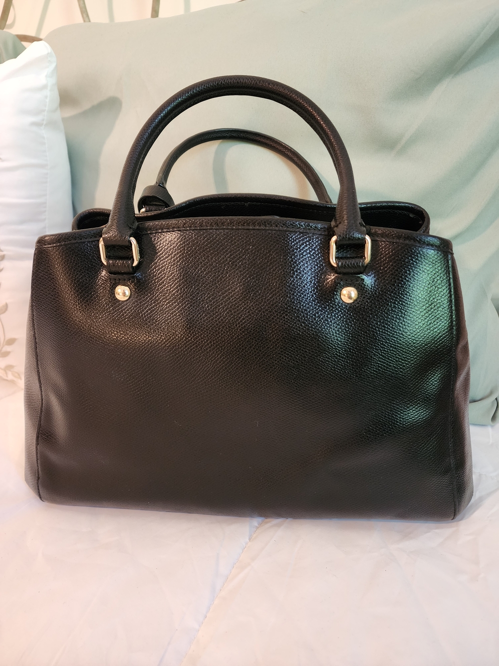 Coach Small Margot Carryall Satchel with Gold Hardware and Detachable Strap - Picture 6 of 11